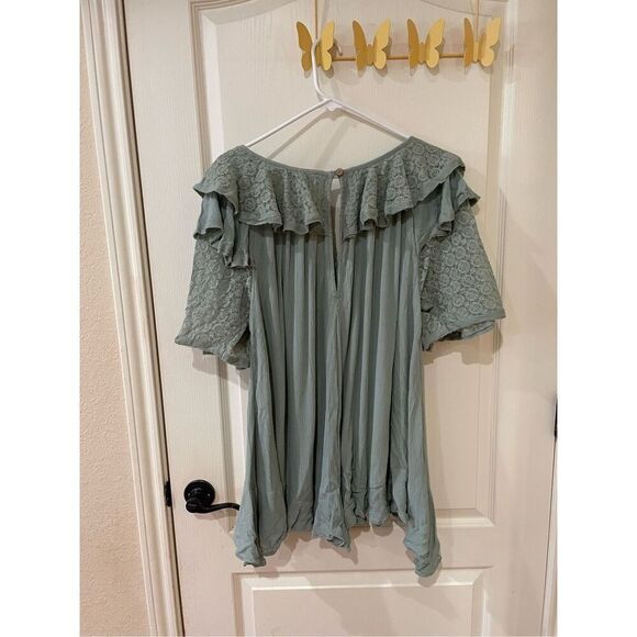 Free People Rush For Ruffles Romper NWOT Size XS - Picture 7 of 9